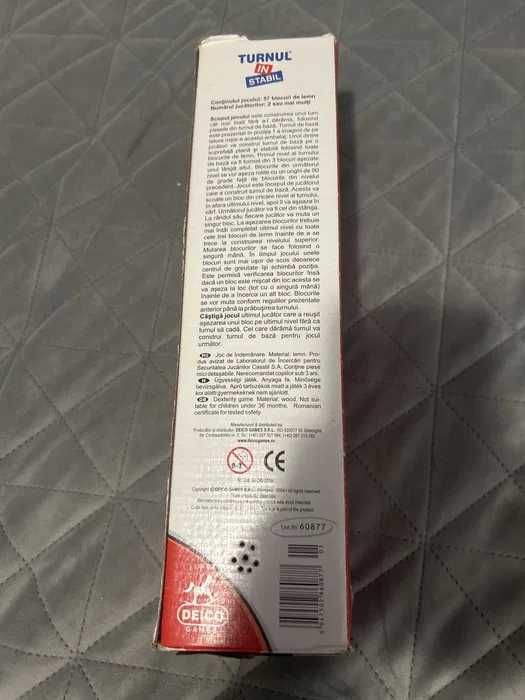 Joc Turnul instabil + Joc Mikado