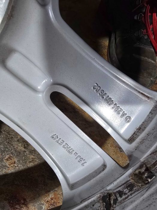 17 цола Mercedes 5x112 ET47 7.5Jx17 алуминиеви джанти