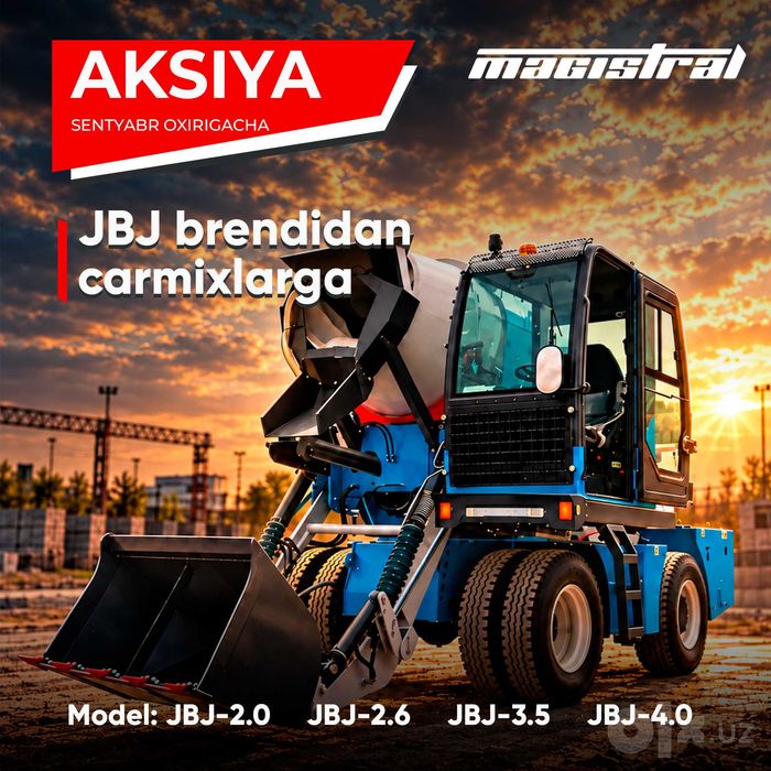 AKSIYA taqdim etamiz — JBJ brendidan сarmixlarga chegirmalar!