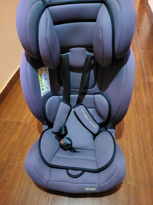 Scaun Auto Copii, KinderVibe® Aruba Safe, 0-36 Kg, Rotire 360°, Prindere Isofix, Reglare Pozitie Somn si Inaltime Tetiera