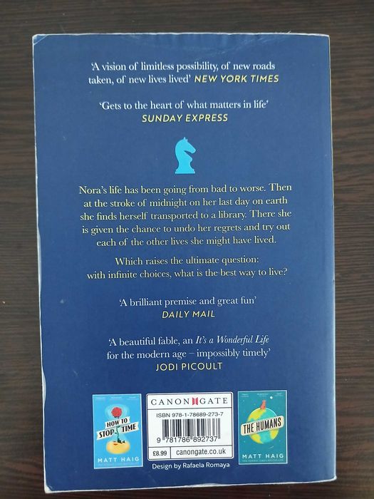 The Midnight Library, книга на английски език