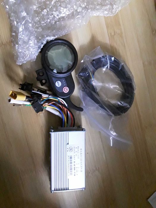 Set controller+display+fire 48-60V/25A NOU,universal