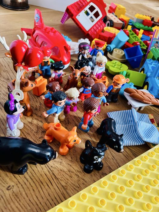 Piese si figurine originale lego duplo pentru constructii superbe