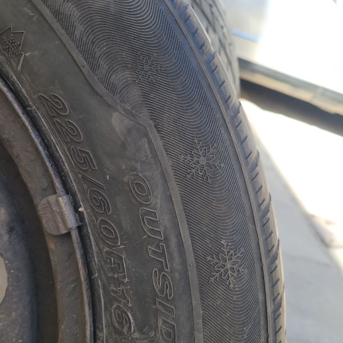 Джанти 16 за wv с гуми 225/60/16