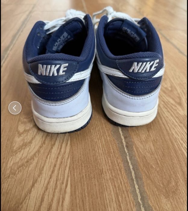 Nike dunk blue gray маратонки