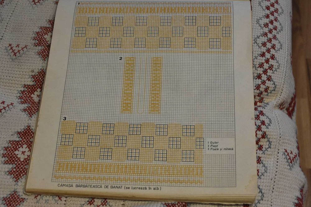 ”Ii și cămăși românești” de Aurelia Doagă apărută în 1981.