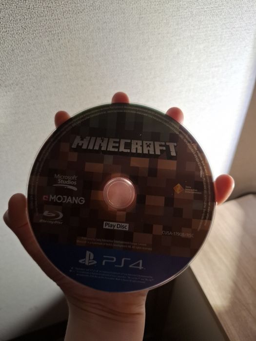 Диск Minecraft для PS4 (Майнкрафт)