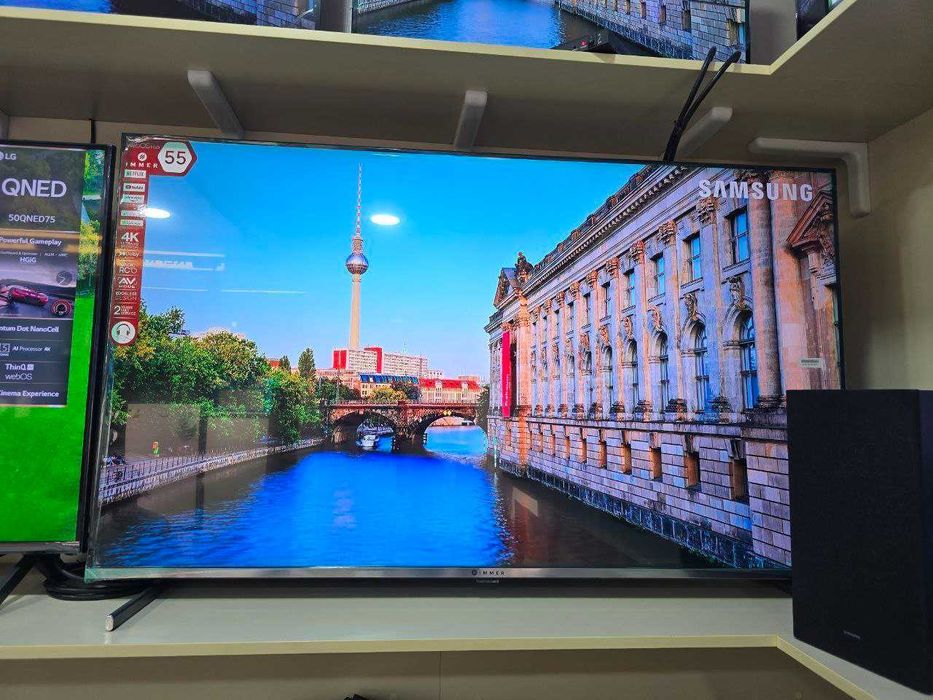 Телевизор Immer 65" UHD4K60hz имеется внутри доставка бесплатно городе