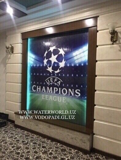 СТЕКЛЯННЫЙ КОМНАТНЫЕ ВОДОПАДЫ по Стеклу Vadapad Фонтан Sharshara!