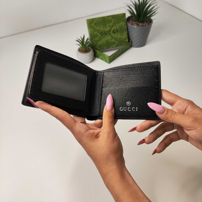 Gucci Портфейл Черен със змия