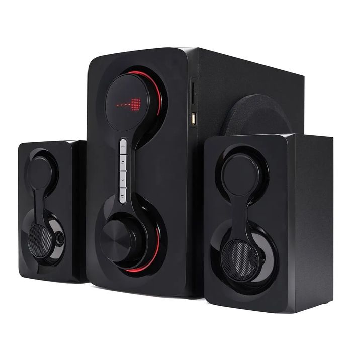 Sistem audio 2.1 Serioux 60W, SD card, USB, AUX, Bluetooth, Radio FM