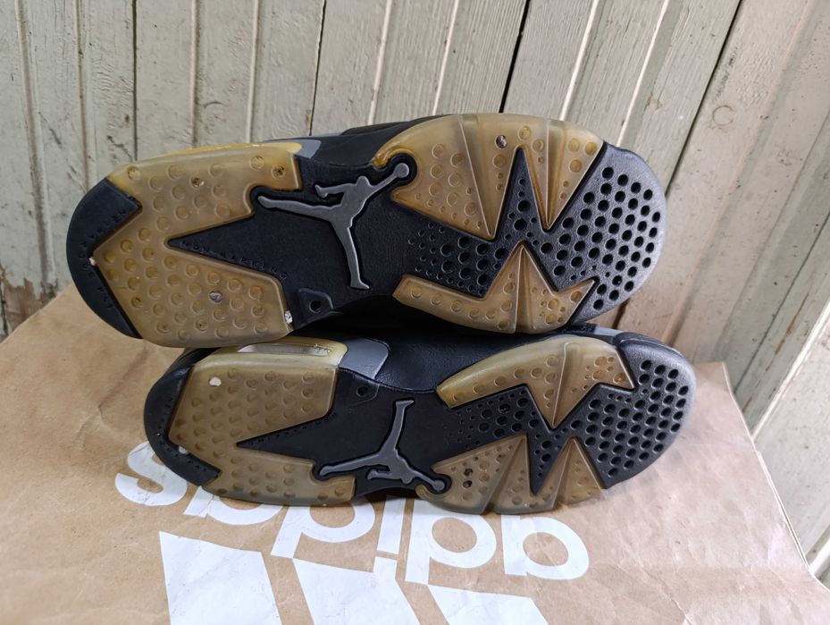 Air Jordan 6 Retro GS 'Black Cool Grey'оригинални маратонки 36.5 номер