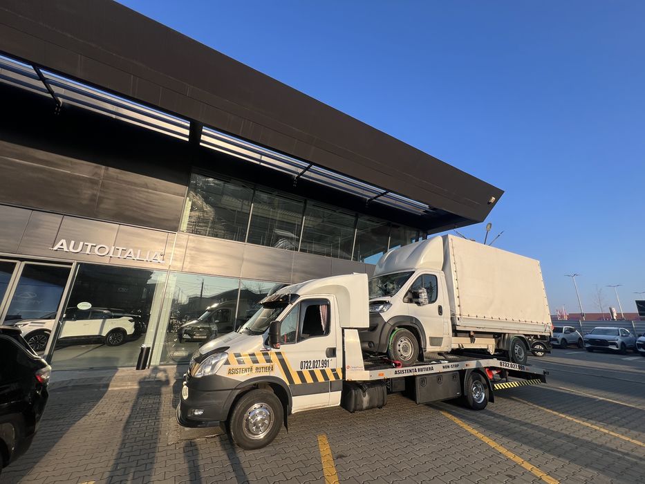 Tractari auto,dube,utilaje grele NON STOP Preturi accesibile