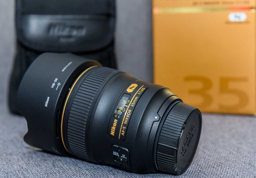 Nikon 35mm f/1.4G - Obiectiv AF-S NIKKOR