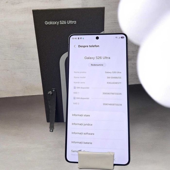Samsung S26 Ultra 256Gb Nou / Amanet Cashbook Deva
