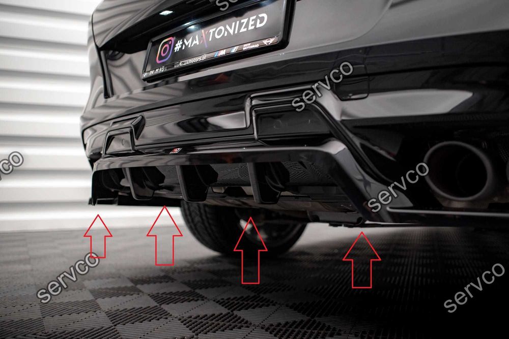 Pachet Body kit tuning Bmw X6 M F96 2020- v2 - Maxton Design