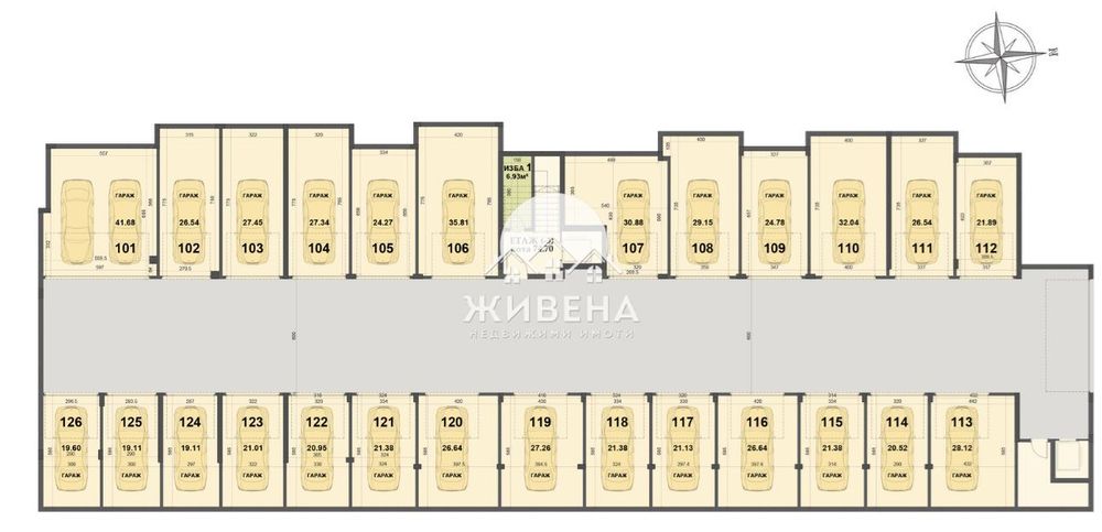 3-стаен апартамент, проект, м-ст Манастирски рид