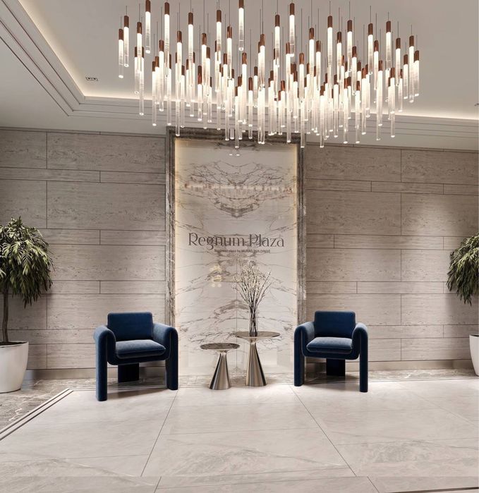 Regnum Plaza 1-ком 41.93m2 WhiteBox Murad Building Buyuk Ipak Yoli