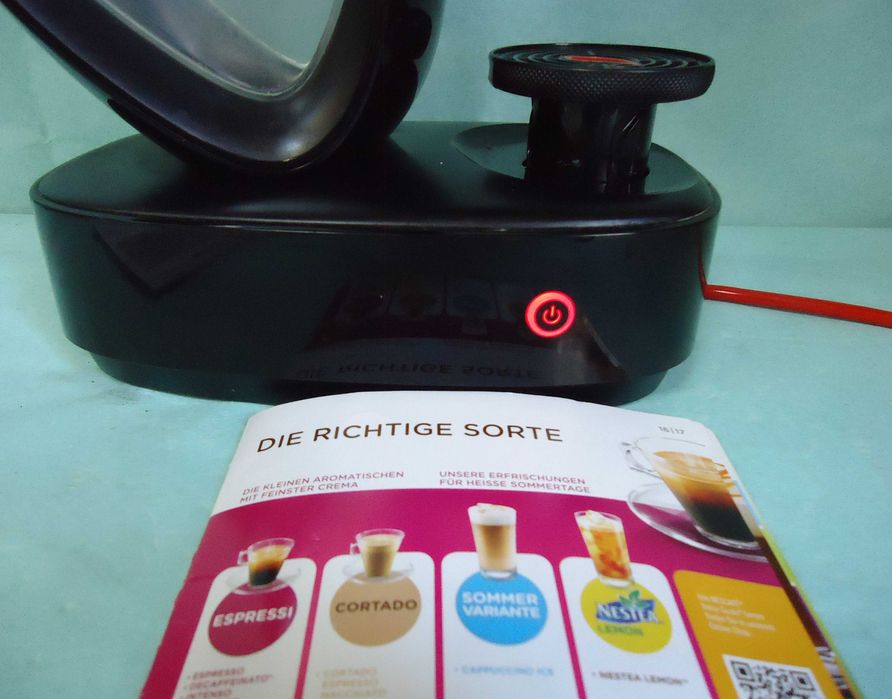 Кафемашина с гаранция 1 година NESCAFÉ® Dolce Gusto Krups Infinissima.Black за капсули система Долче густо Крупс