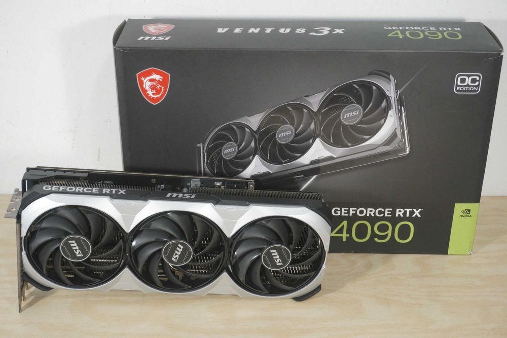 RTX 4090 24GB MSI Ventus видеокарта Nvidia AI GPU