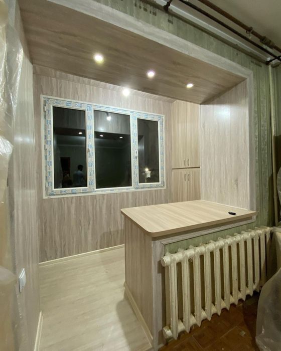 Ремонт балкона под ключ обшивка