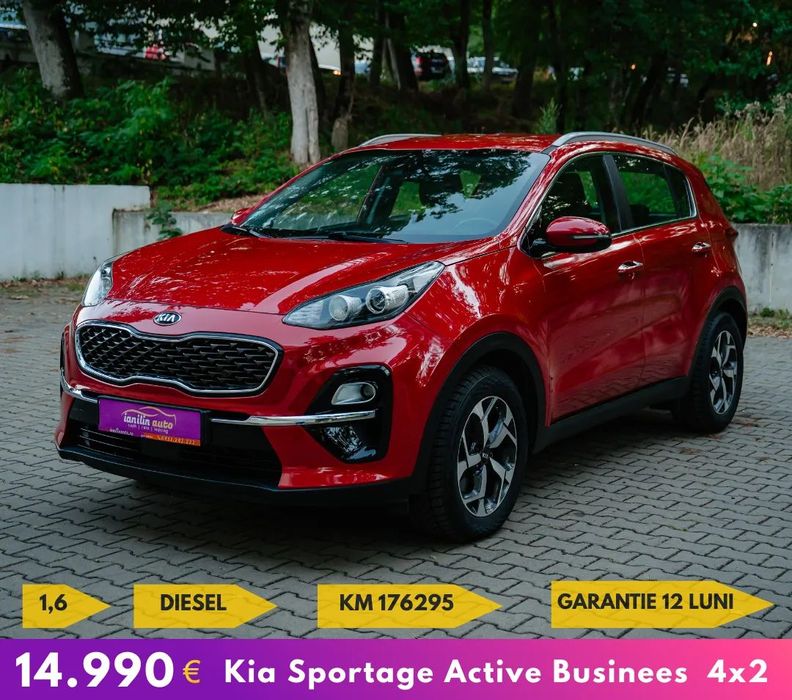 Kia Sportage 1.6 CRDI 136 Active Businees 2WD | Garantie 12 luni | Cash sau Rate