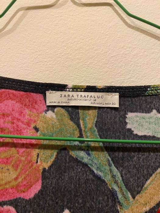 Rochie Zara din velur elastic