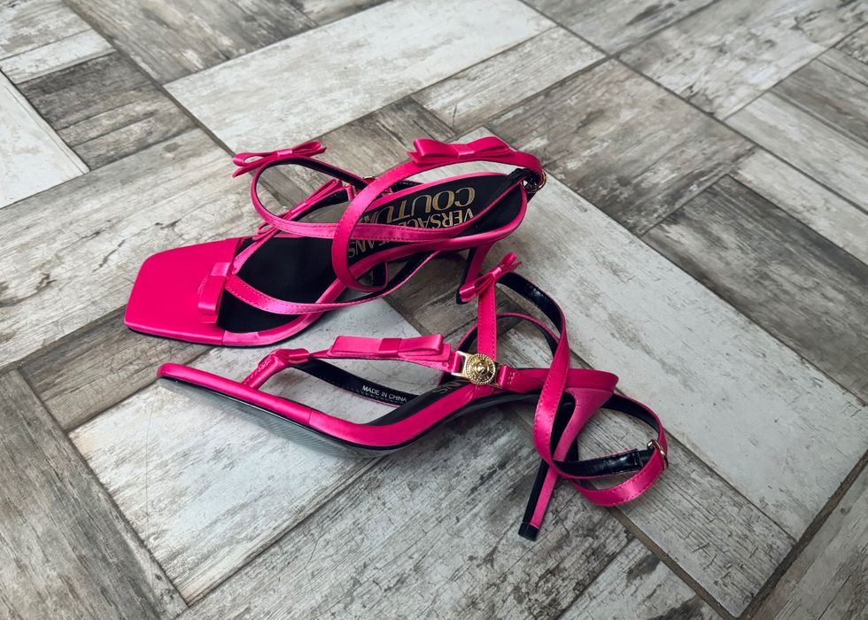 Дамски високи сандали Calvin Klein и Versace