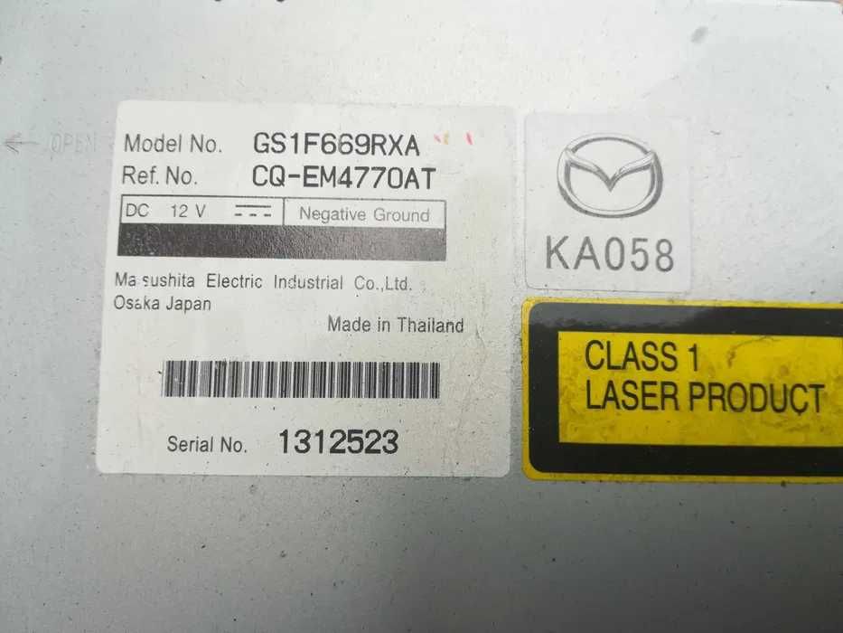 Mazda CD radio / Мазда 6 ЦД СД радио
