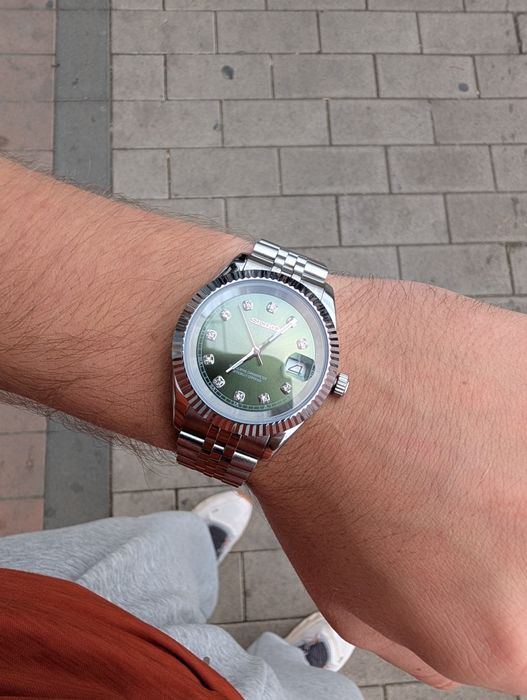 Seiko Datejust Green