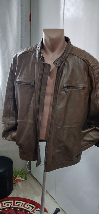 Geacă de piele bărbați