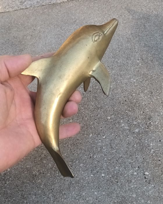 Pereche Delfini din Bronz