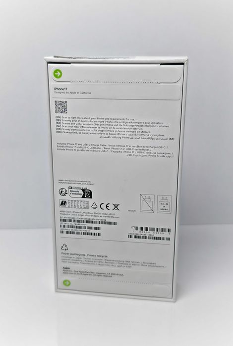 НОВ•iPhone 17 256GB Mist Blue