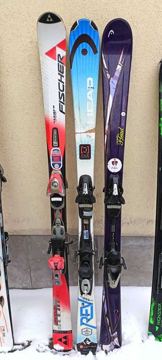 Комплект ски и щеки за ски Head, Fischer, Leki