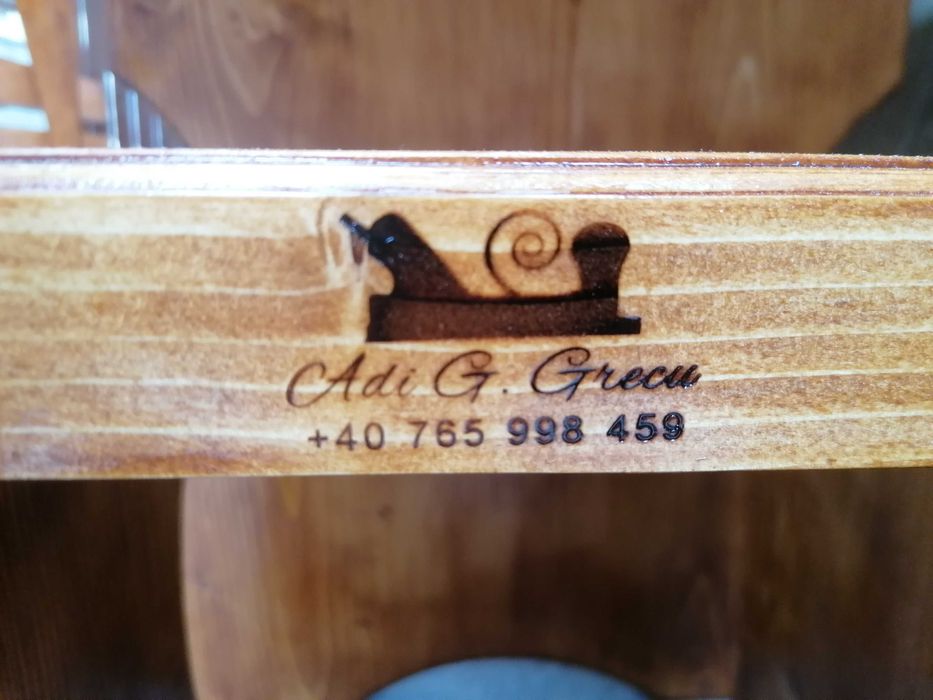 Masa cu banci si scaune pentru gradina,foisor,terasa