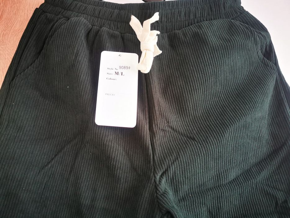 Дамски широк джинсов панталон- три цвята