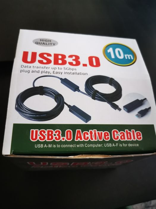 Cablu  activ usb 3.0 cu alimentare