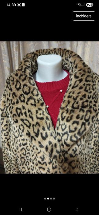 Haina de blana , superba , 126 bust , 250 lei plata in cont