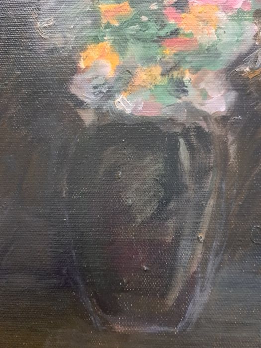 Pictură "Flori în ulcică",Sabina Negulescu Florian(1907 -2003)