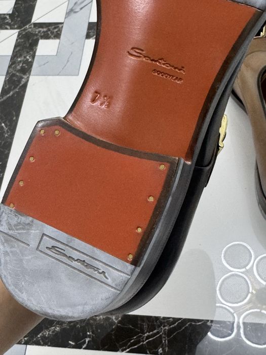 Туфли монки Santoni