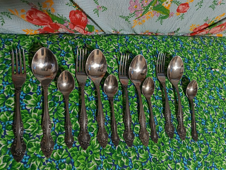 Старинен комплект прибори  колекционерски