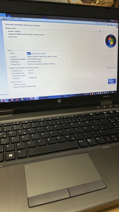 Laptop HP ProBook 6570 impecabil