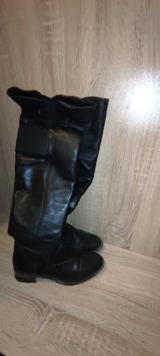 Чизми естествена кожа