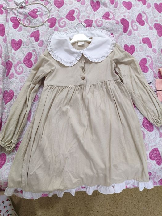 Платье лен на девочку