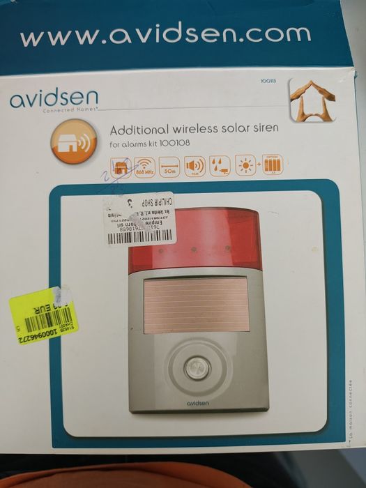 Sirena solara  wireless AVIDSEN