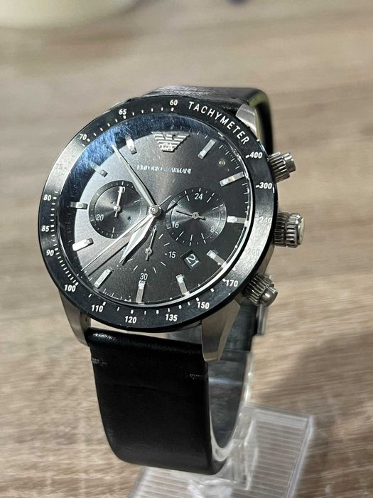 ъжки часовник Emporio Armani AR11243 Mario Chronograph