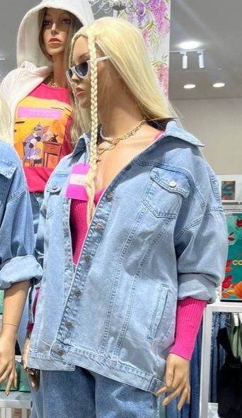 Куртка джинсовая Pink Island.