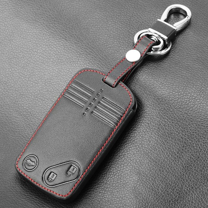 Кожен калъф за ключ Mazda 2 3 5 Premacy Miata 6 8 RX8 MX5 M8 CX-7 CX-9