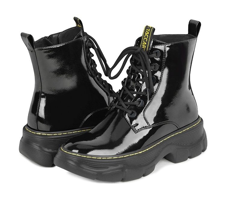 Сапоги Кари демисезонные лакированные.