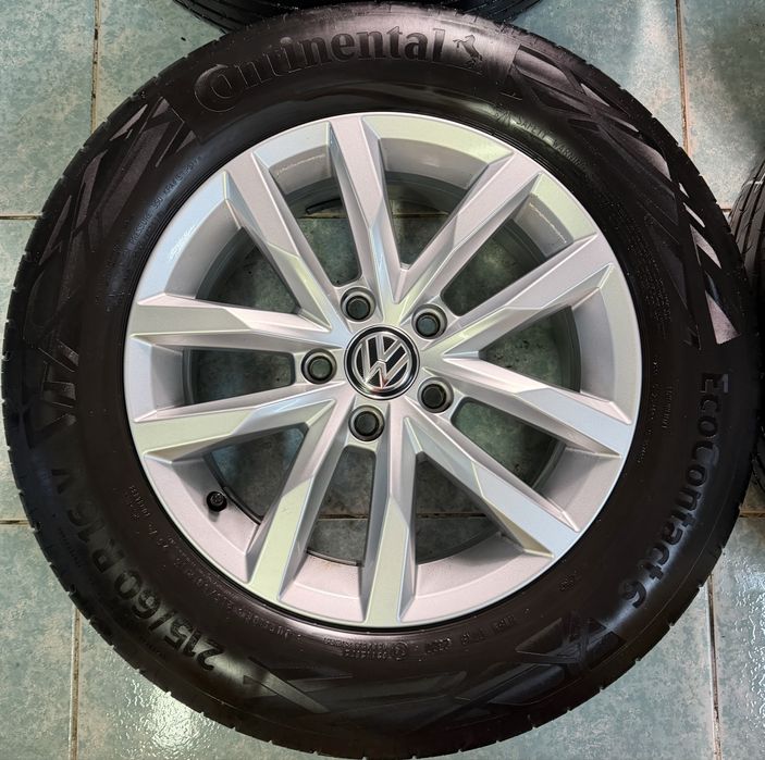 Roti/ jante aliaj R16 originale VW Passat B8 B9 215/60/16 vara